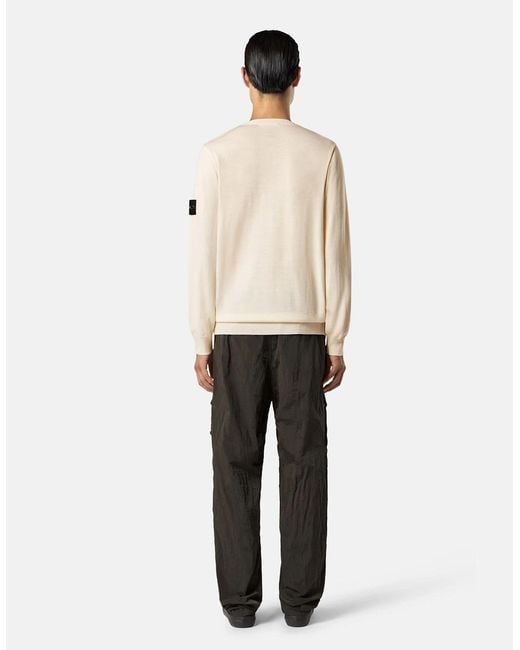 Stone Island Natural Compass Badge 5100071 Sweater for men