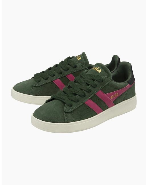 Gola Green Aztec Trainers