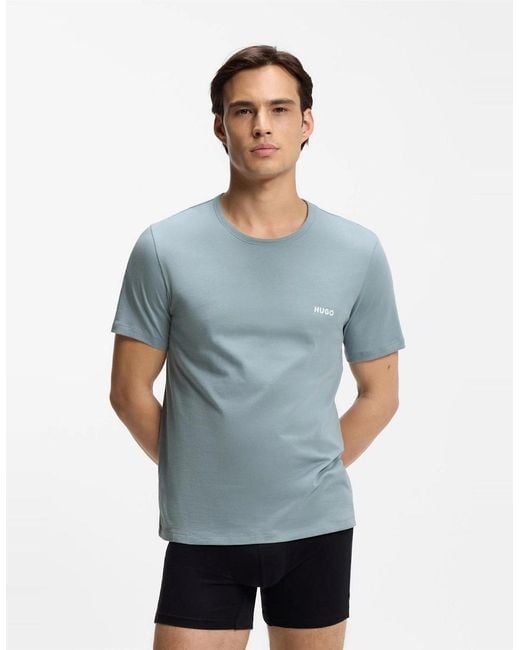 Boss Gray Pack Of Pyjama T-Shirts for men