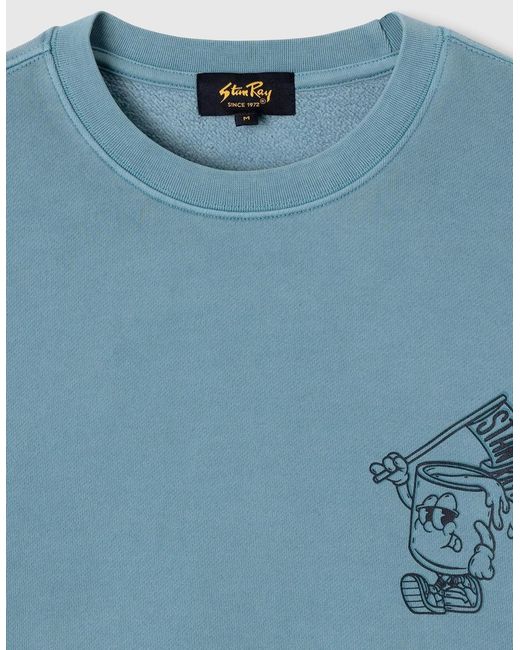 Stan Ray Blue Stan Can Sweat for men