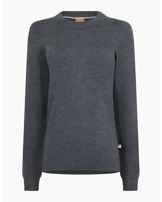 Boss Gray Fegano Long Sleeve T-Shirt