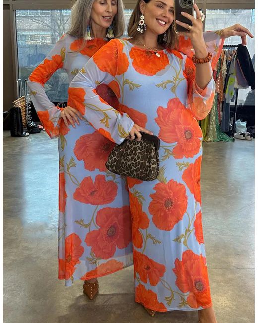 Never Fully Dressed Red Poppy Aria Dress