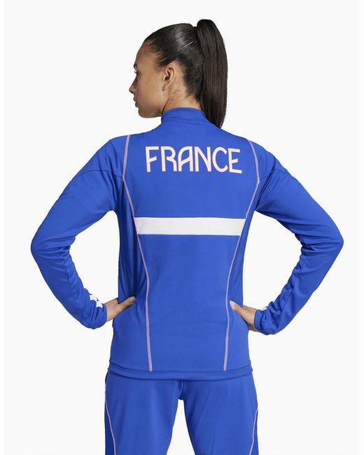 Adidas Blue Ffhb Tr Jacket