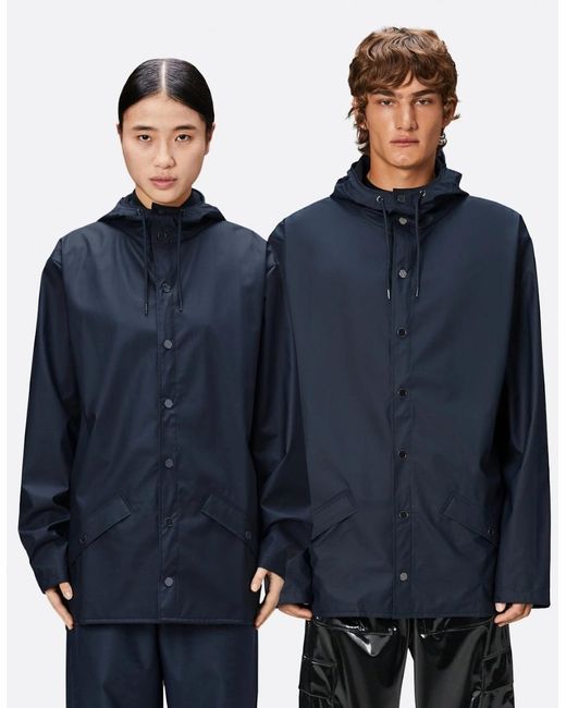 Rains Blue Jacket