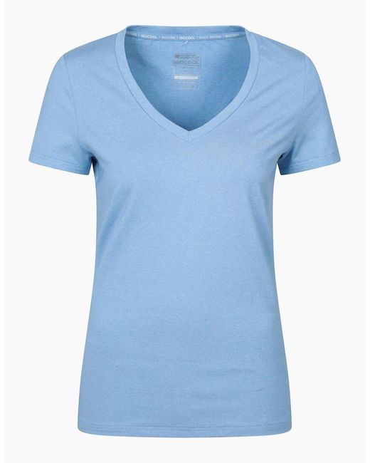 Mountain Warehouse Purple Ladies Vitality V Neck T-Shirt