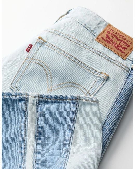 Levi's Blue Levi's Low Rise Wide Leg Jeans