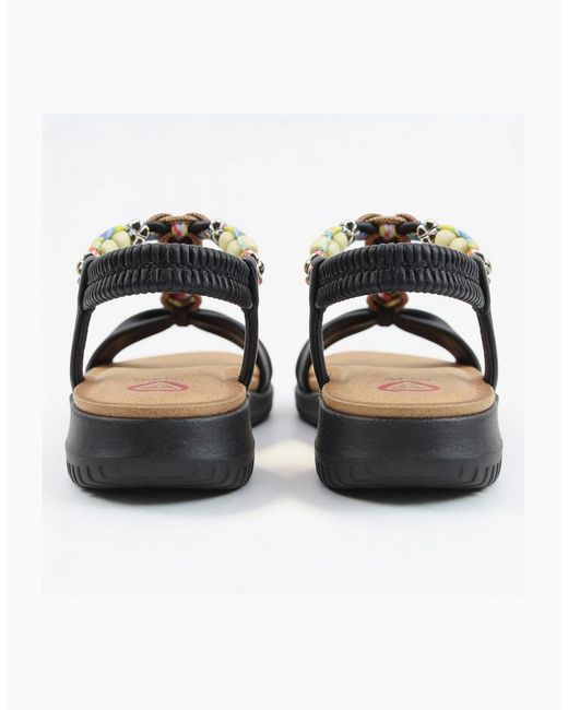 Heavenly Feet White Bright Slingback Sandals