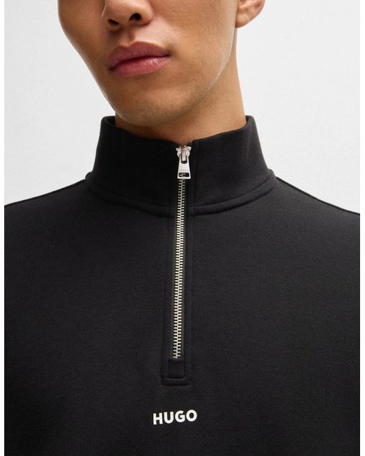 Boss Black Hugo Durty244 1/4 Zip Sweatshirt for men
