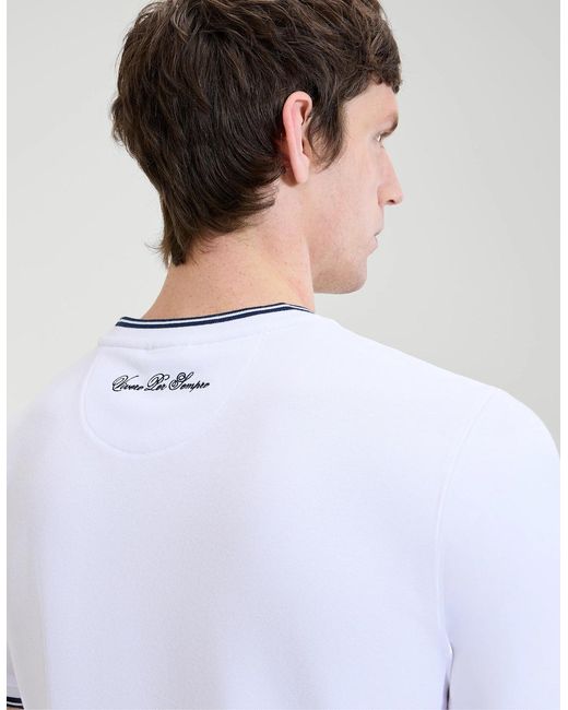 Ellesse White Belvider Tee