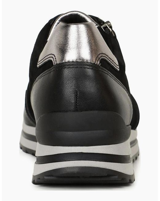 Gabor Black Nulon Trainers
