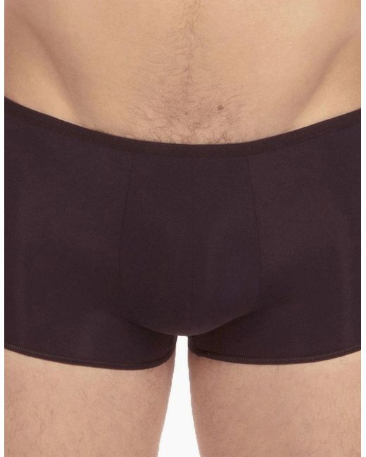 Hom Black Plume Ultra-Light Boxer Trunk for men