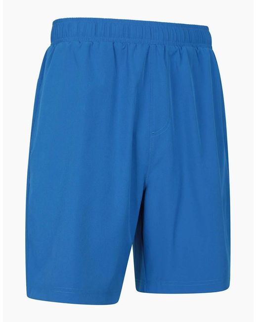 Mountain Warehouse Blue Hurdle Shorts for men