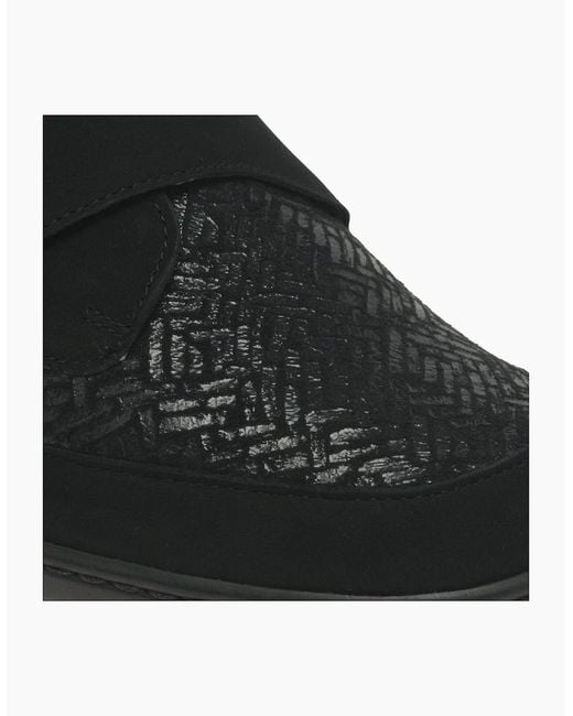 Waldläufer Black Kya Riptape Shoes