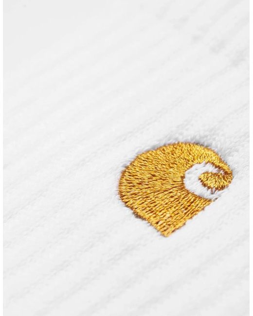 Carhartt White Chase Socks for men