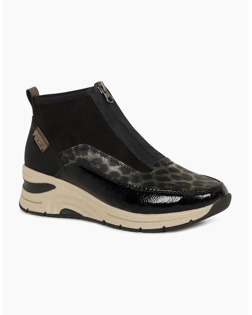 Rieker Black Athens Ankle Boots