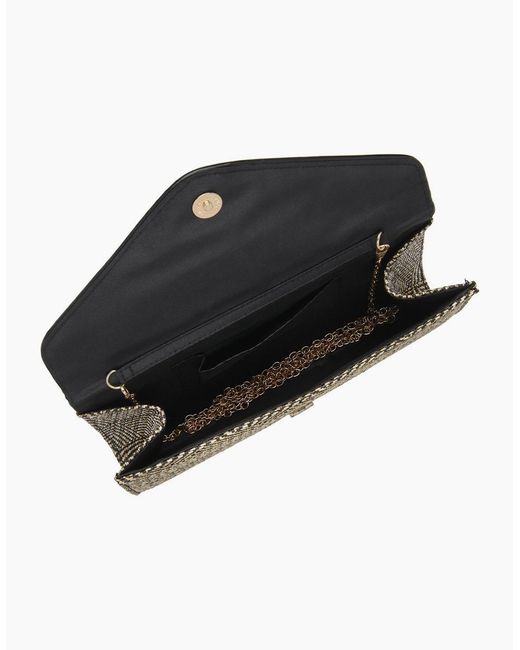 Lotus Gray Chariot Clutch Bag