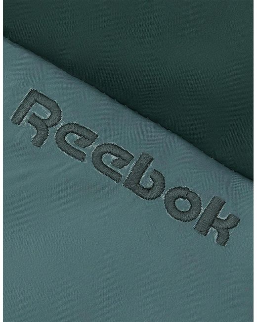 Reebok Green Rb2103 Reversible Puffer Sherpa for men