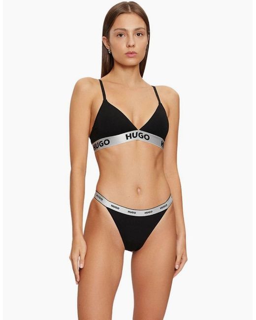 Boss Black Sporty Logo Triangle Bra