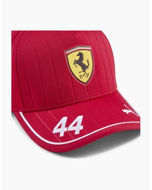 PUMA Red Ferrari Hamilton Baseball Cap for men