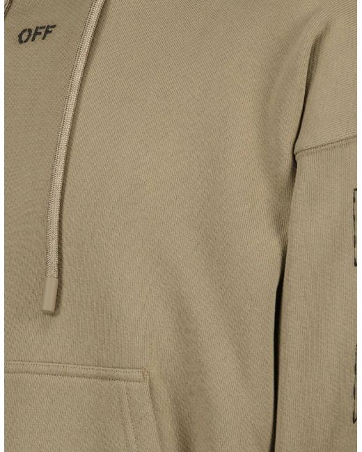 Off-White c/o Virgil Abloh Green Off Stitch Skate Hoodie