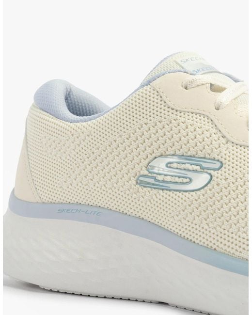 Skechers White Skech-Lite Pro-Warm Glow Trainers Natural/Multi