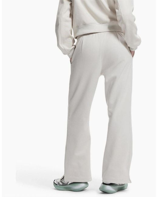 Under Armour White Icon Vida Fleece Tracksuit Bottoms