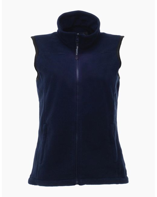 Regatta Blue Professional /Ladies Haber Ii 250 Series Anti-Pill Fleece Bodywarmer Sleeveless Jacket