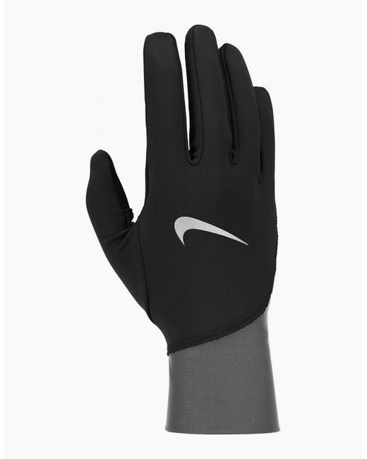 Nike Black 2024 Pacer Midweight Running Gloves for men