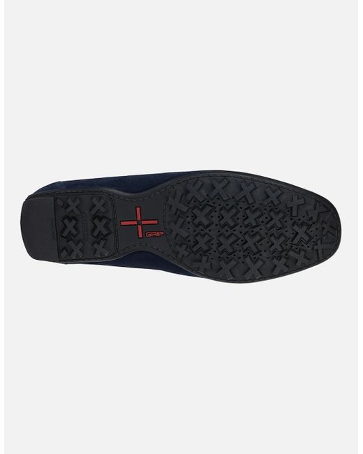 Geox Blue U Kosmopolis + Grip Moccasins for men