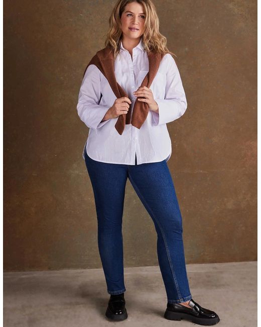 Live Unlimited London Blue Denim Jegging