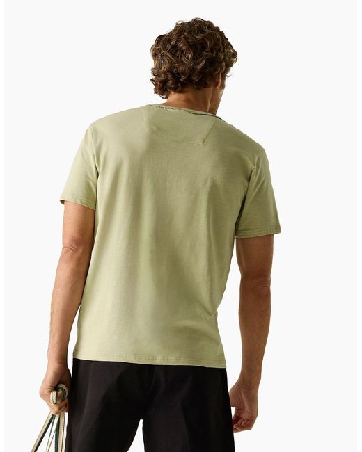 Regatta Green Finlo Logo T-Shirt for men