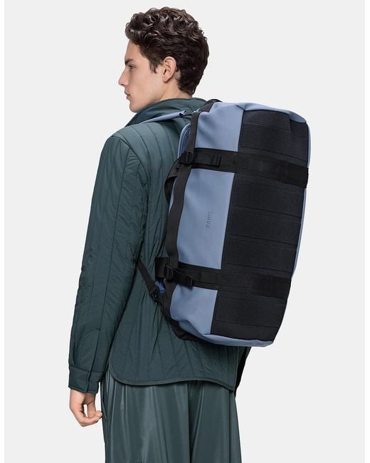 Rains Blue Texel Duffel Bag Small