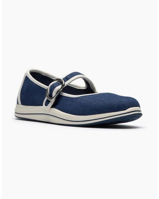 Clarks Blue Cloudsteppers Brinkley Janey