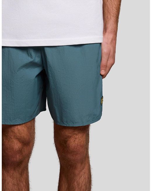 Lyle & Scott White Swim Shorts for men