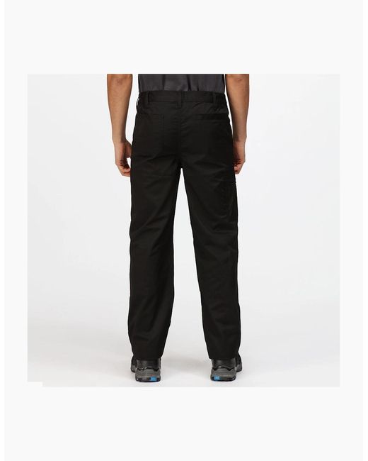 Regatta Black Professional Waterproof Trousers for men