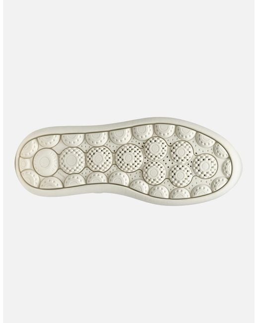 Geox White D Spherica Ecub-2 Trainers