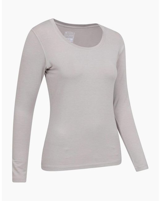 Mountain Warehouse Gray Ladies Keep The Heat Thermal Top