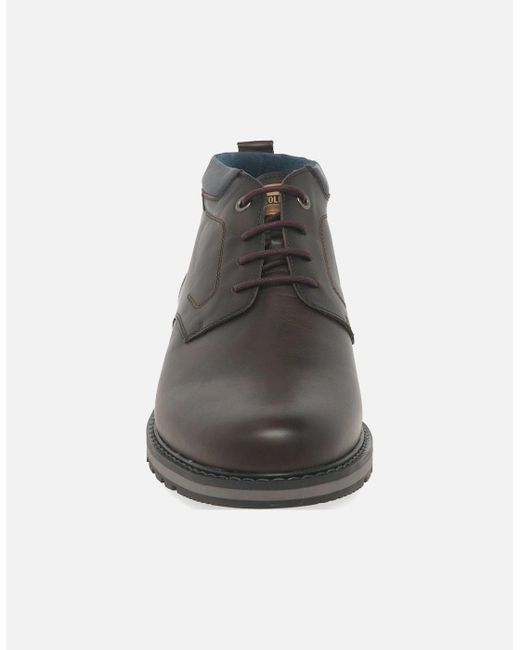 Pikolinos Brown Burton Boots for men