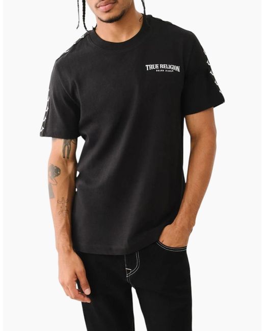 True Religion Black 10751354 T Shirts for men