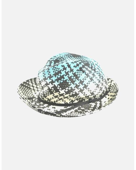 DIESEL Gray Crossroad Hats Cadhla Cappello 0Bafm Casual Summer Beach Straw Hat