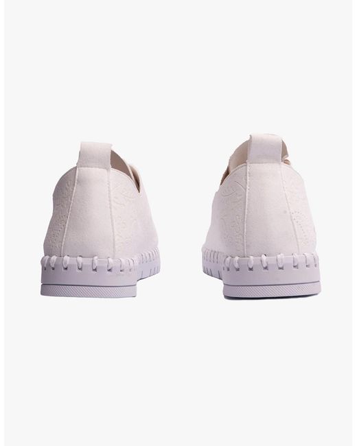 Lotus White Alicja Shoes