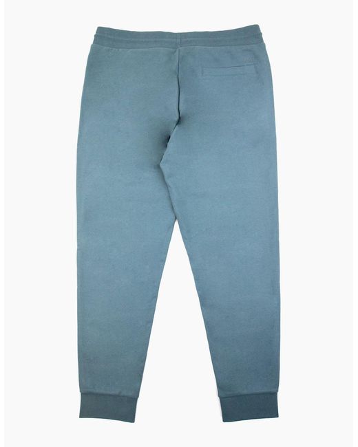 Boss Blue Lamont 92 Rubber Logo Jogging Pants 445 for men