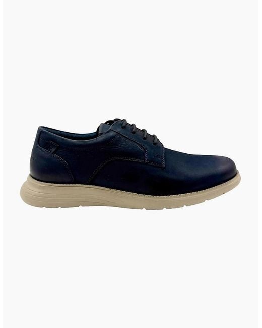 Rockport Blue Total Motion Plain Toe Walking Shoes for men