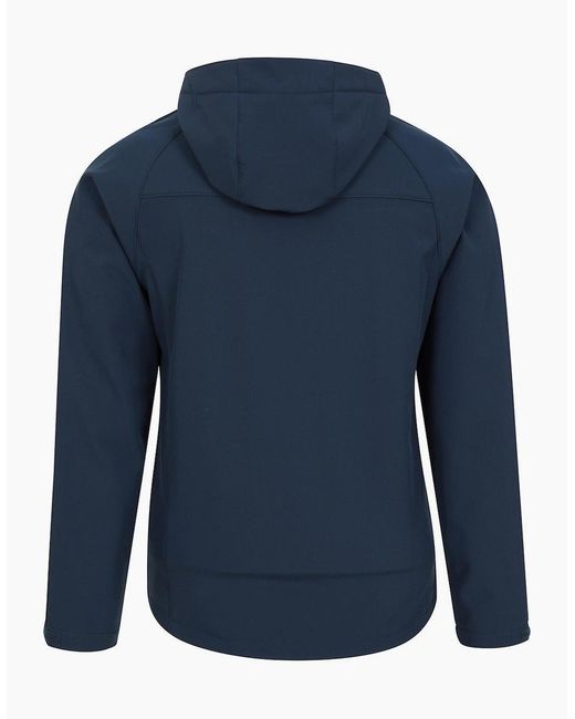 Mountain Warehouse Blue Exodus Waterproof Soft Shell Jacket for men