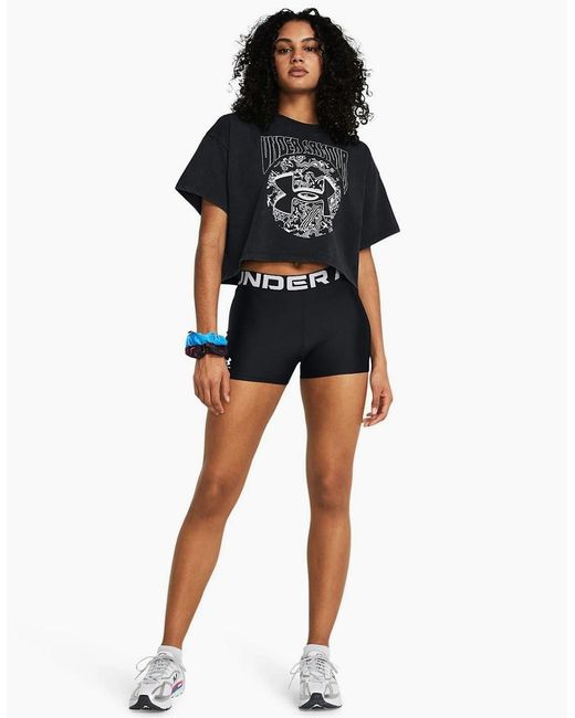 Under Armour Black Armour Heatgear Shorty