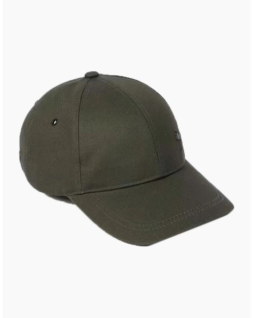 Paul Smith Green Zebra Cap Khaki for men