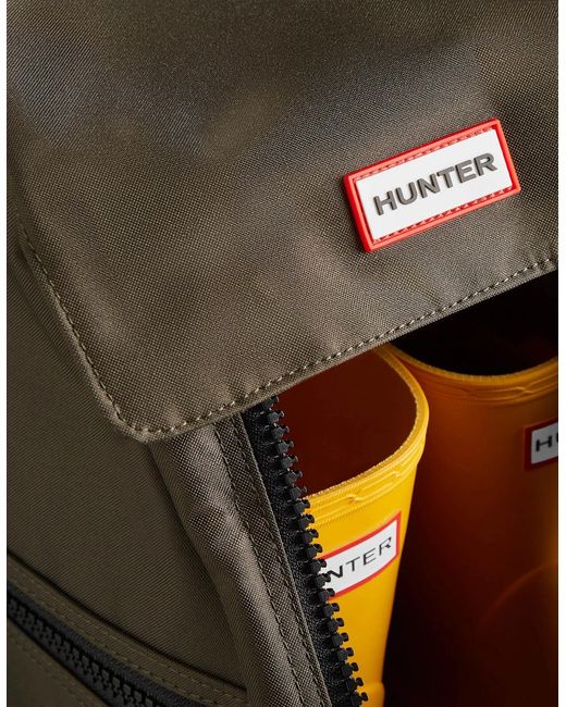 Hunter Black Barra Short Boot Bag for men