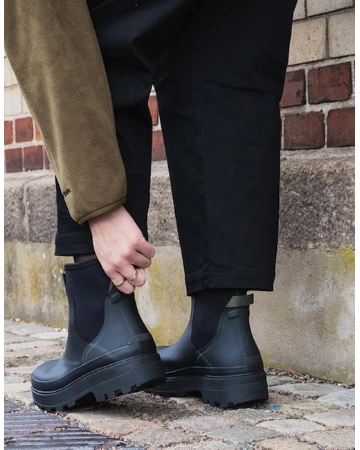 Tretorn Black Blasia Wellington Boot