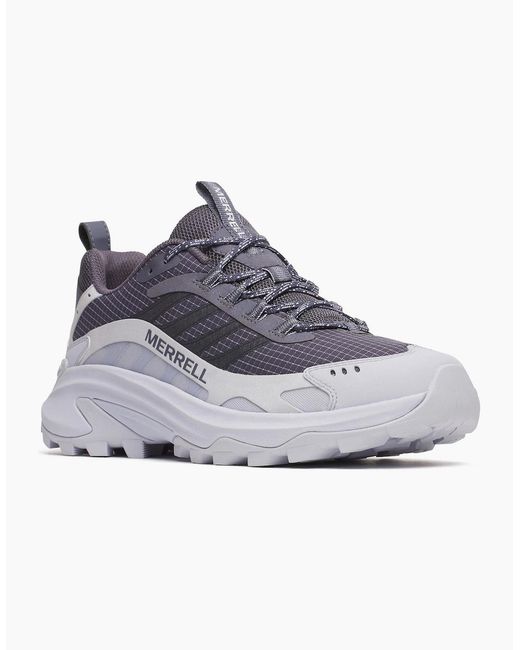 Merrell Blue Moab Speed 2 Sport Nylon Comet/Casper Trainers for men