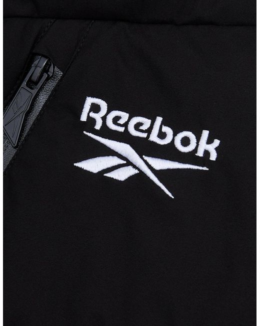 Reebok Blue Rb1567 Stretch Puffer Jacket for men
